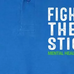 Fight The Stigma Tal Health Awareness Gift Softstyle Adult Sport Polo