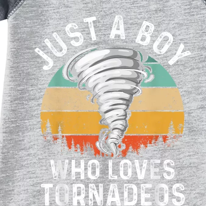 Funny Tornado Storm Chasing Twister Hurricane Boys Infant Baby Jersey Bodysuit