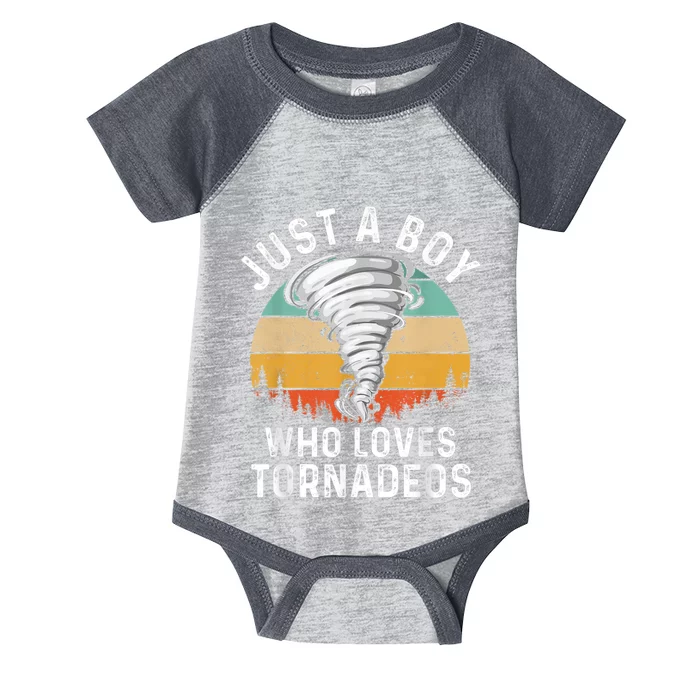 Funny Tornado Storm Chasing Twister Hurricane Boys Infant Baby Jersey Bodysuit