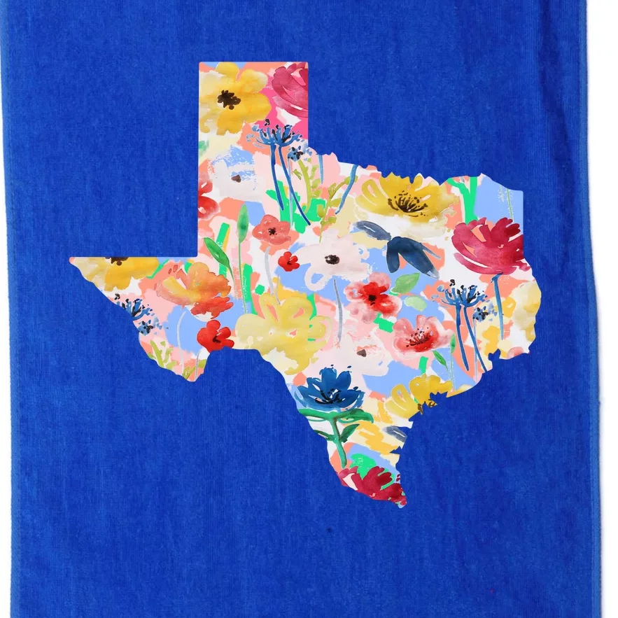 Flower Texas State Floral Design Platinum Collection Golf Towel