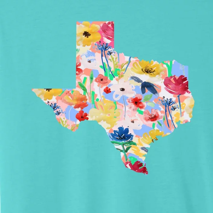 Flower Texas State Floral Design ChromaSoft Performance T-Shirt