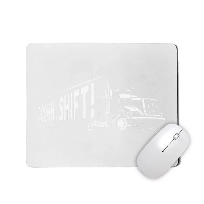 Funny Truck Semi Truck Driver CDL Truck Driver OTR Trucker Mousepad