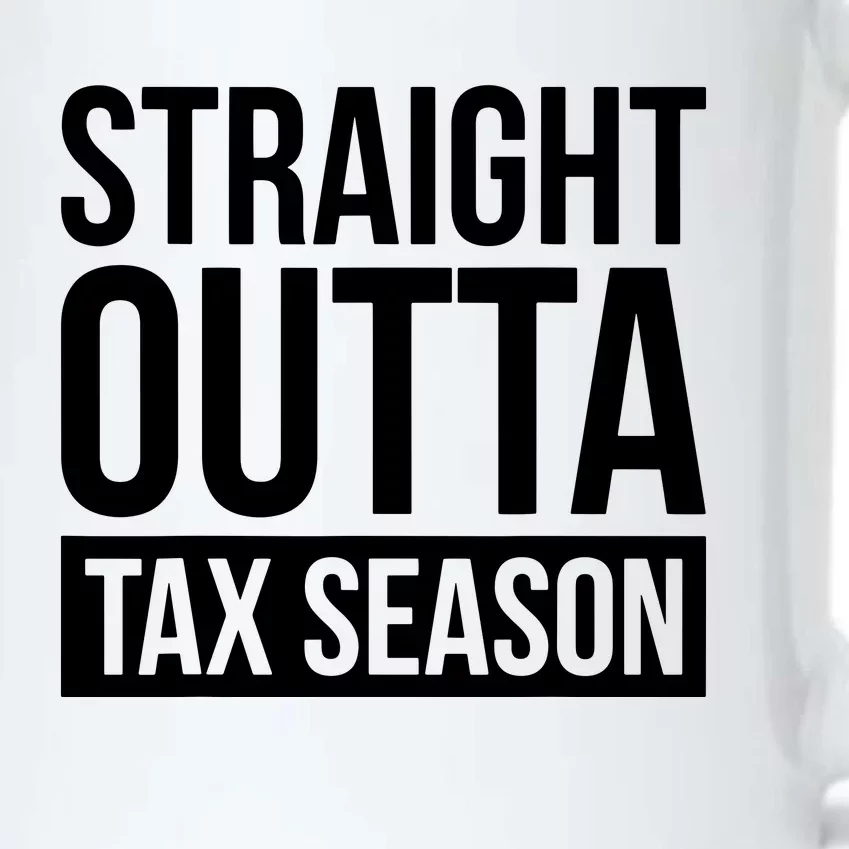 Funny Tax Season Gift Idea Tax Accountant Tax Black Color Changing Mug