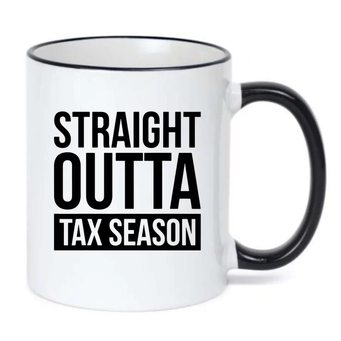 Funny Tax Season Gift Idea Tax Accountant Tax Black Color Changing Mug