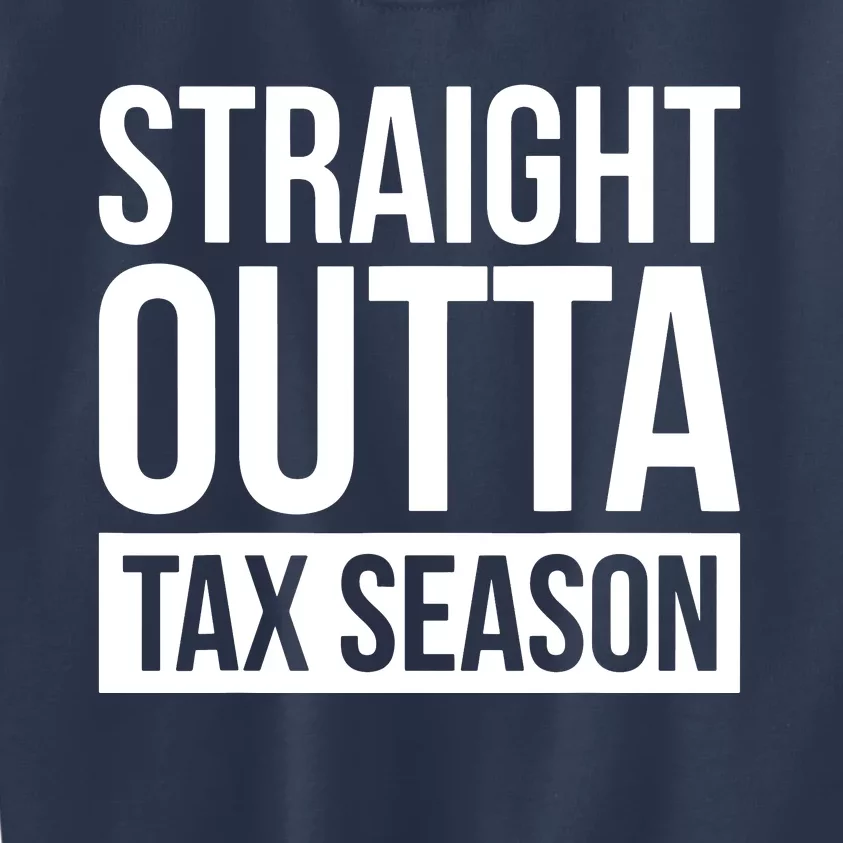 Funny Tax Season Gift Idea Tax Accountant Tax Kids Sweatshirt