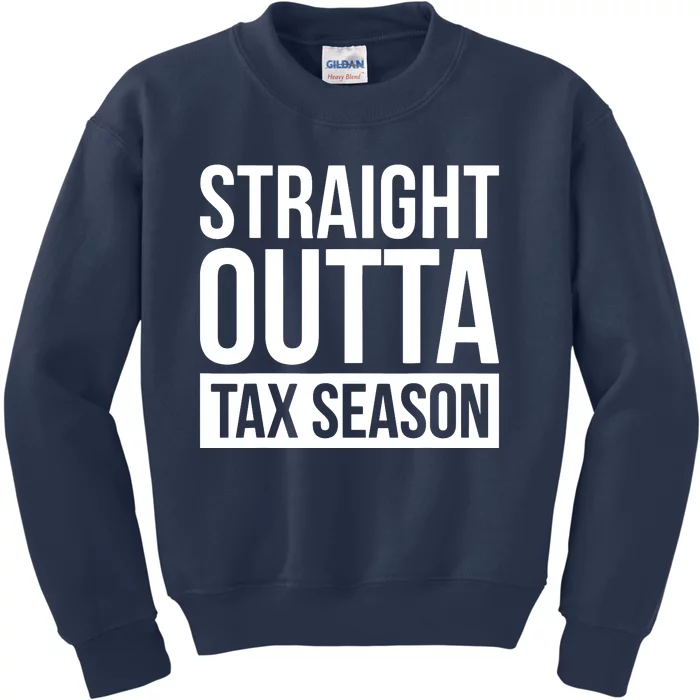 Funny Tax Season Gift Idea Tax Accountant Tax Kids Sweatshirt