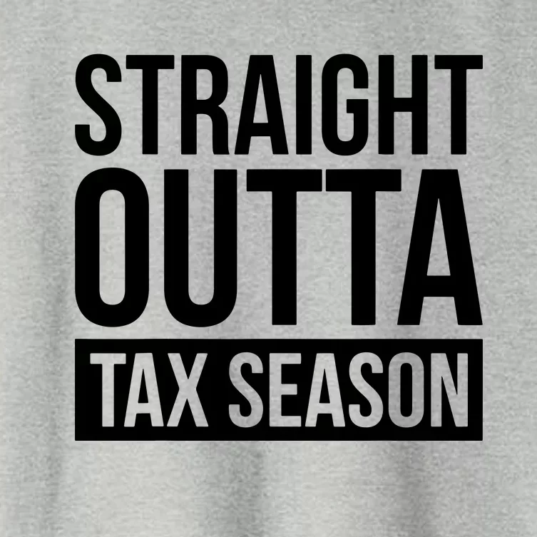 Funny Tax Season Gift Idea Tax Accountant Tax Women's Crop Top Tee