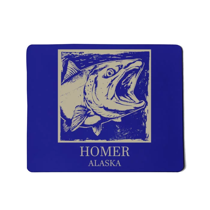 Fishing Town Souvenir Homer Alaska Cute Gift Mousepad