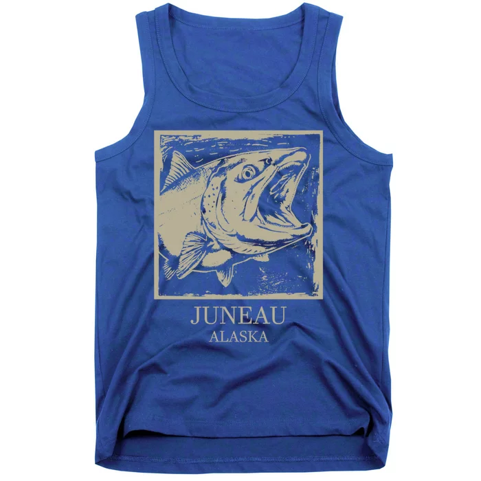 Fishing Town Souvenir Juneau Alaska Gift Tank Top