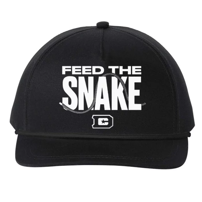 Feed The Snake Dc Defenders Snapback Five-Panel Rope Hat