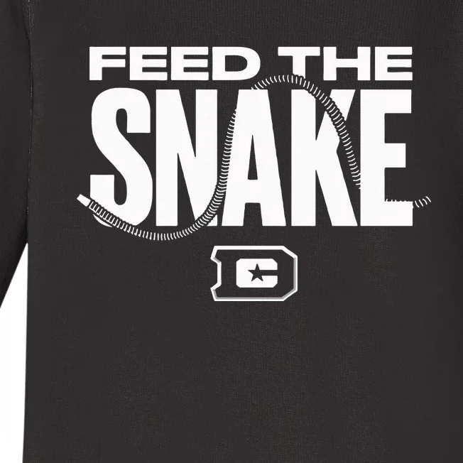 Feed The Snake Dc Defenders Baby Long Sleeve Bodysuit