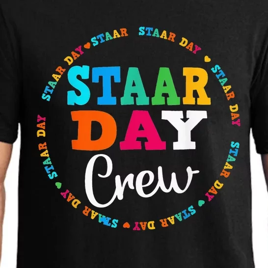 Funny Test STAAR Day Crew Mode On Teacher Testing Ideas Pajama Set