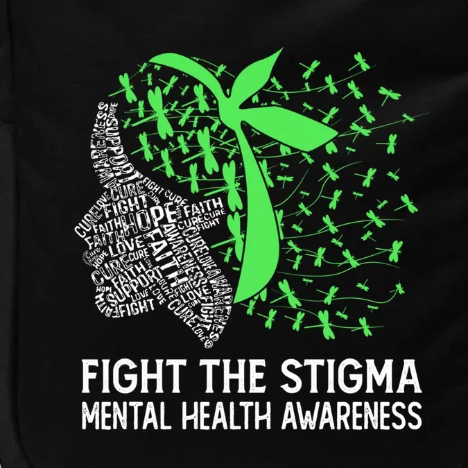 Fight The Stigma Tal Health Awareness Gift Impact Tech Backpack