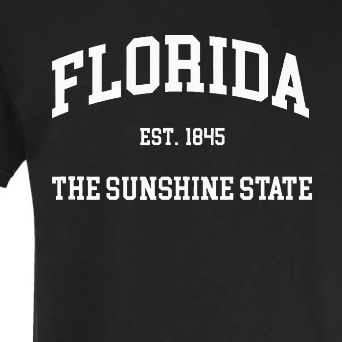 Florida The Sunshine State Garment-Dyed Heavyweight T-Shirt