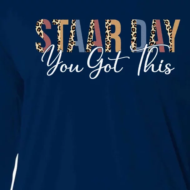 Funny Test Staar Day Mode On Teacher Testing Ideas School Cooling Performance Long Sleeve Crew