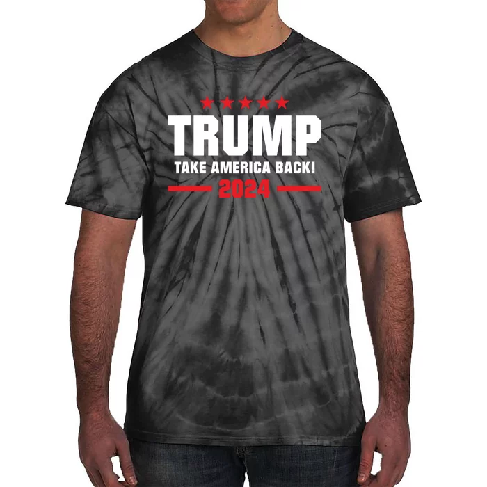 American President Donald Trump Supporters Take America Back Tie-Dye T-Shirt