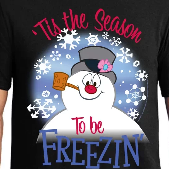 Frosty The Snow 'Tis The Season To Be Freezin' Cool Gift Pajama Set