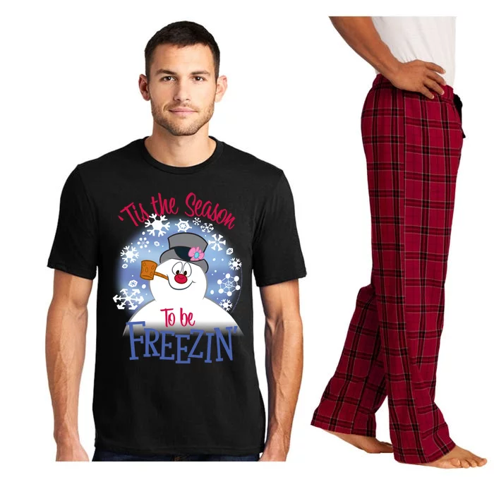 Frosty The Snow 'Tis The Season To Be Freezin' Cool Gift Pajama Set