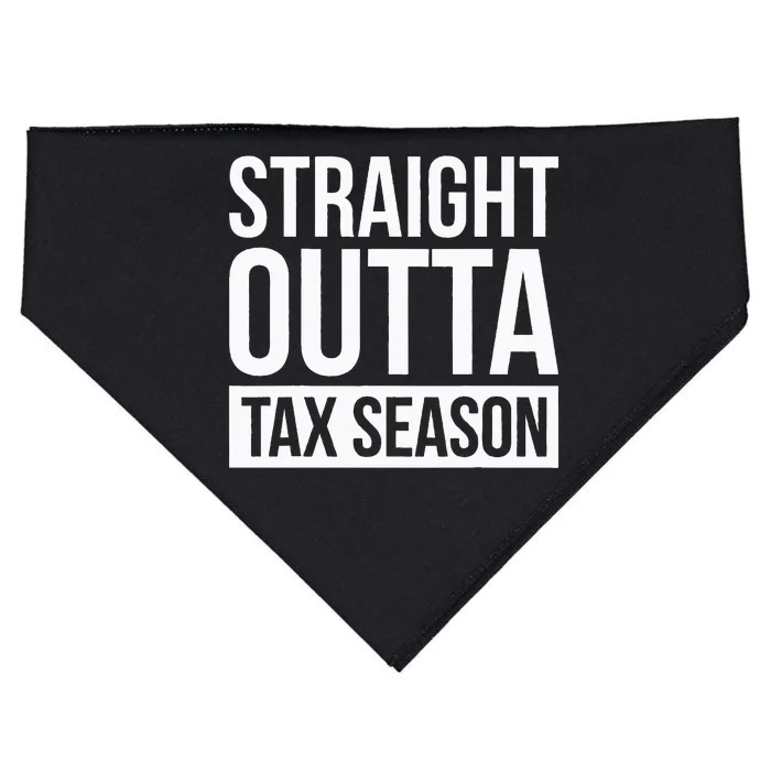 Funny Tax Season Gift Idea Tax Accountant Tax USA-Made Doggie Bandana