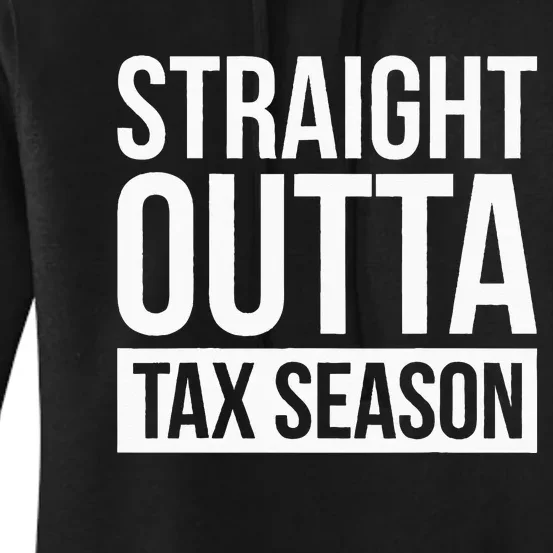 Funny Tax Season Gift Idea Tax Accountant Tax Women's Pullover Hoodie