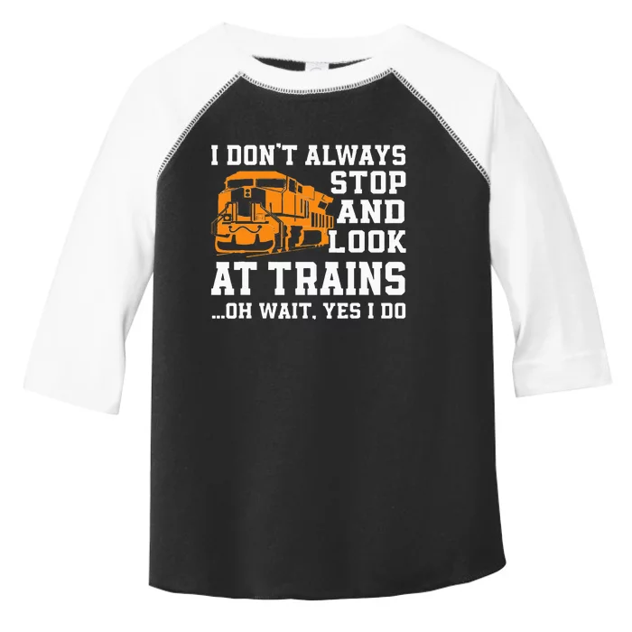 Funny Train Saying Freight Trains Trainspotter Toddler Fine Jersey T-Shirt