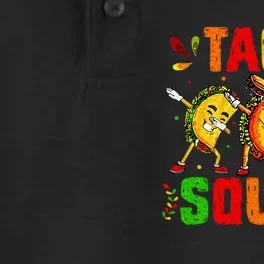 Funny Taco Squad Cute Mexican Food Lover Gift Dry Zone Grid Performance Polo