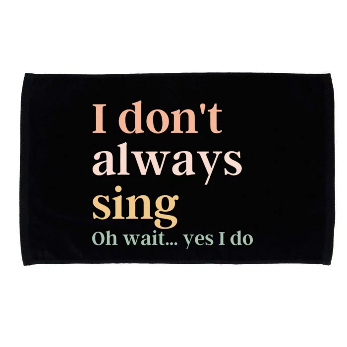 Funny Theatre Singer Music Lover Microfiber Hand Towel