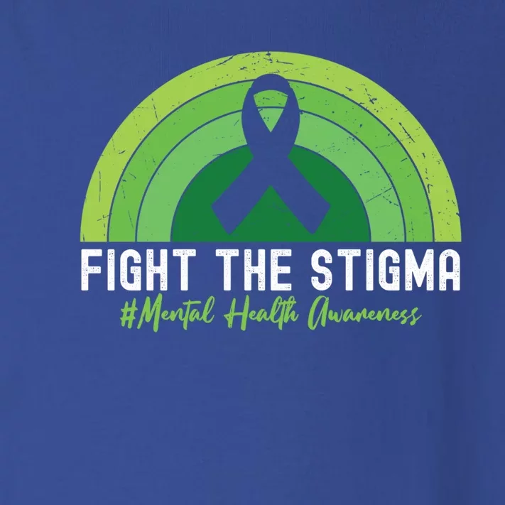 Fight The Stigma Raise Awareness Of Tal Health Gift Toddler Long Sleeve Shirt