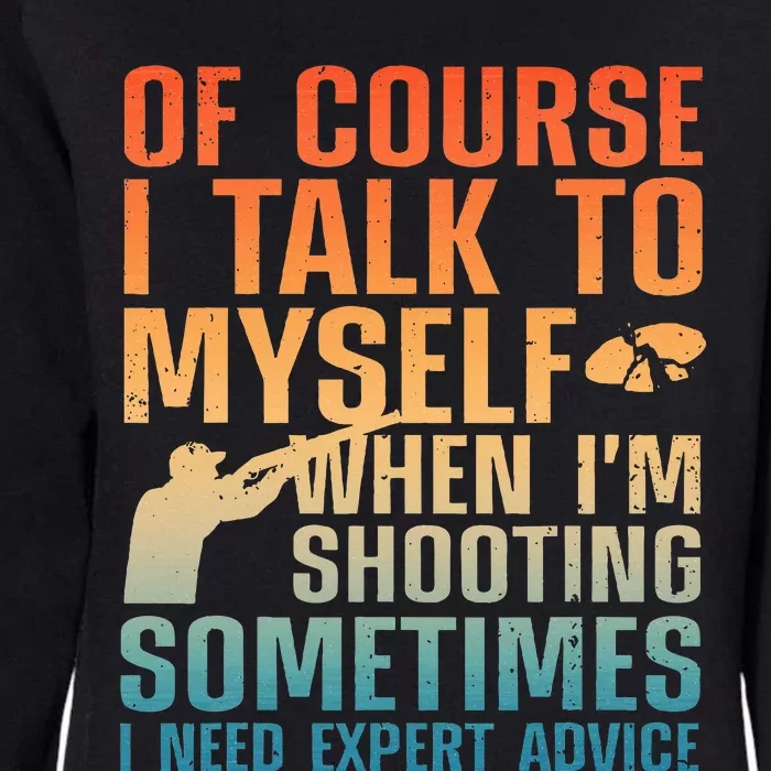 Funny Trap Shooting For Clay Skeet Trap Shooting Womens California Wash Sweatshirt