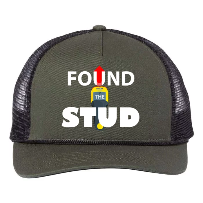 FOUND THE STUD FUNNY Retro Rope Trucker Hat Cap