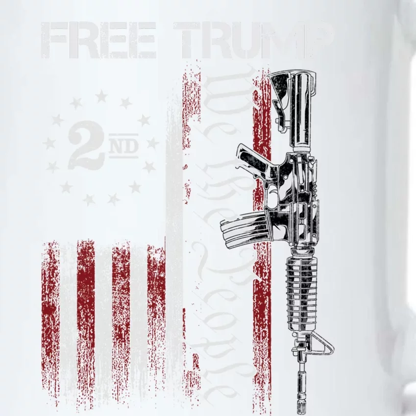 Free Trump Supporter Pro Trump We The People American Flag Black Color Changing Mug