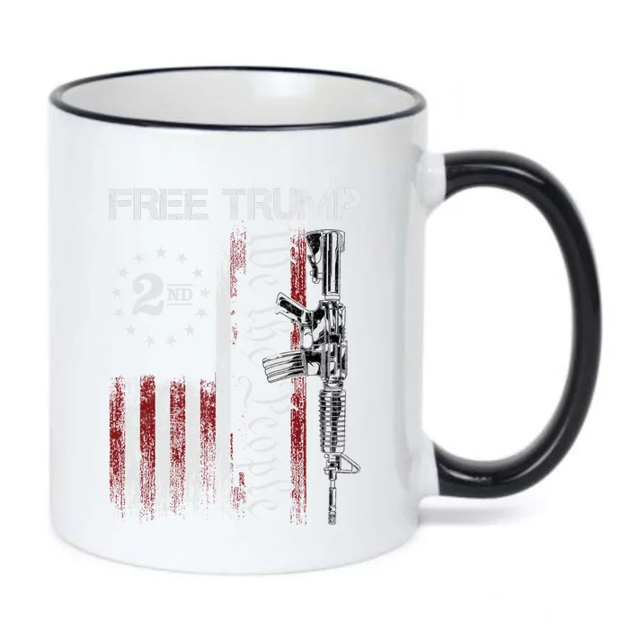 Free Trump Supporter Pro Trump We The People American Flag Black Color Changing Mug