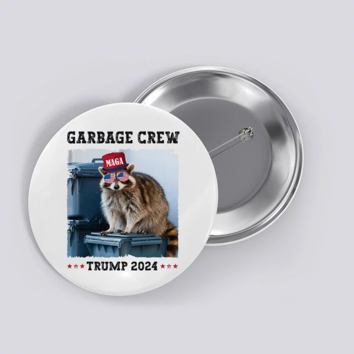 Funny Trump’S Supporters Are Garbage Joe Biden Garbage Funny Button