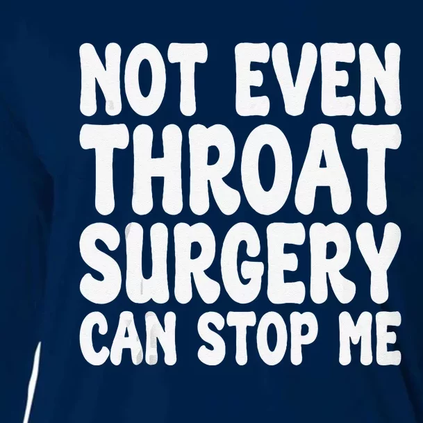 Funny Throat Surgery Throat Operation Recovery Cooling Performance Long Sleeve Crew