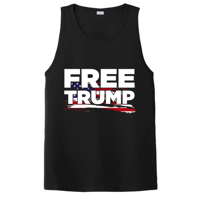 Free Trump Supporters Pro Trump Republican Performance Tank