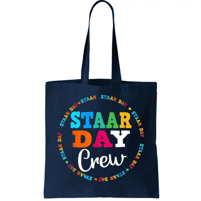 Funny Test STAAR Day Crew Mode On Teacher Testing Ideas Tote Bag