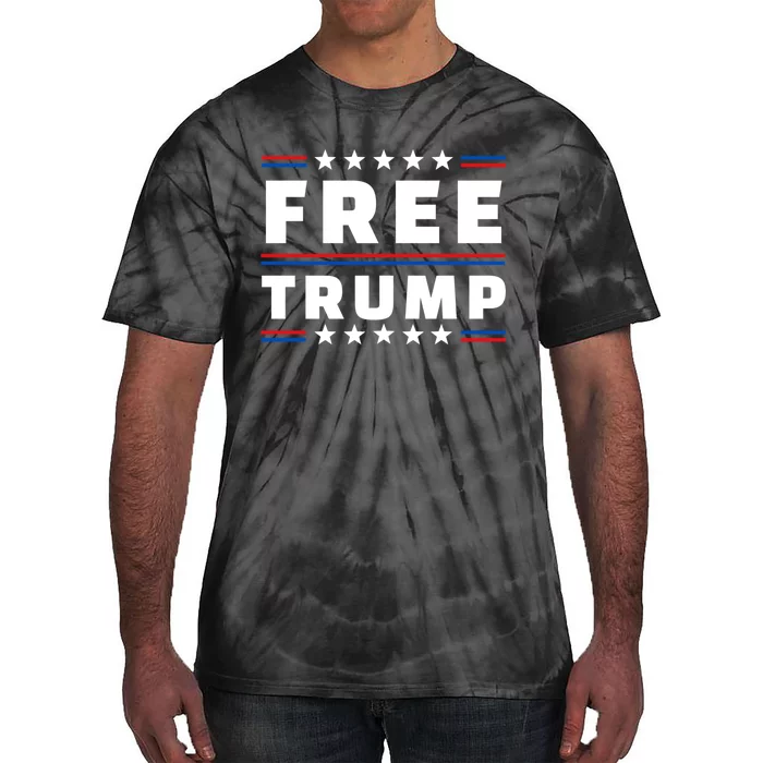 Free Trump Supporters Pro Trump Republican Tie-Dye T-Shirt