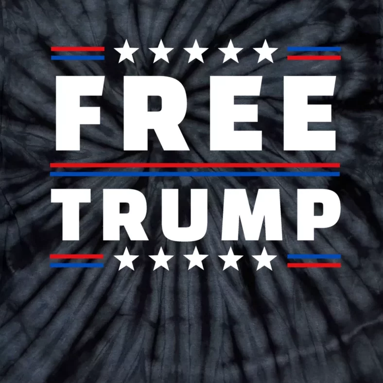 Free Trump Supporters Pro Trump Republican Tie-Dye T-Shirt