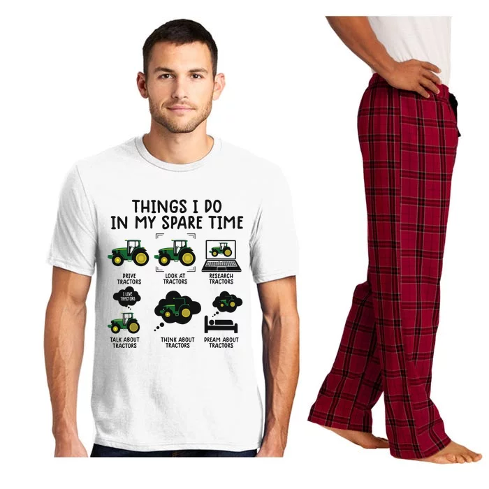 Funny Tractor Shirts Farming Shirts For Kids Farmer Pajama Set