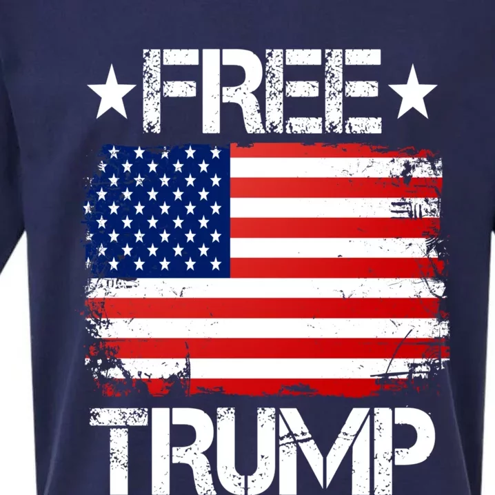 Free Trump Supporters Pro Trump Republican Sueded Cloud Jersey T-Shirt