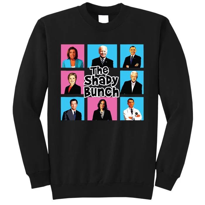 Funny The Shady Bunch 2024 Tall Sweatshirt