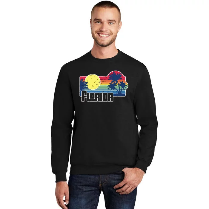 Florida The Sunshine State Florida Vacation Tall Sweatshirt