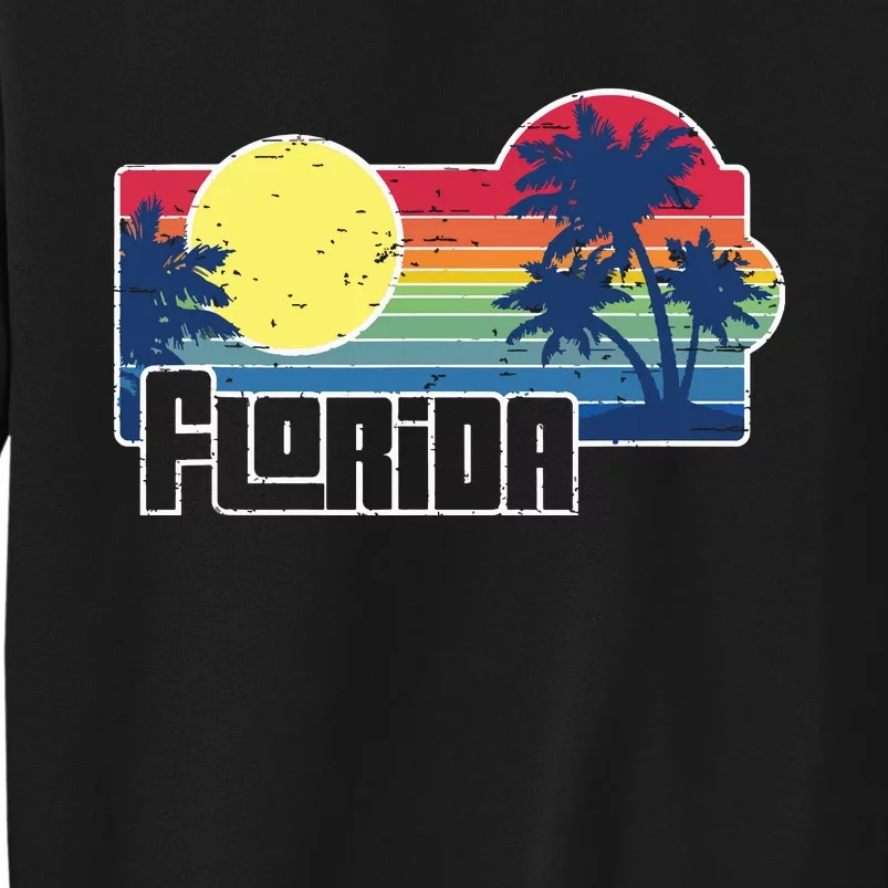 Florida The Sunshine State Florida Vacation Tall Sweatshirt