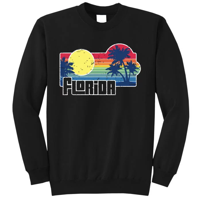 Florida The Sunshine State Florida Vacation Tall Sweatshirt