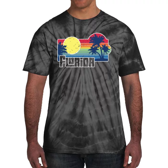 Florida The Sunshine State Florida Vacation Tie-Dye T-Shirt