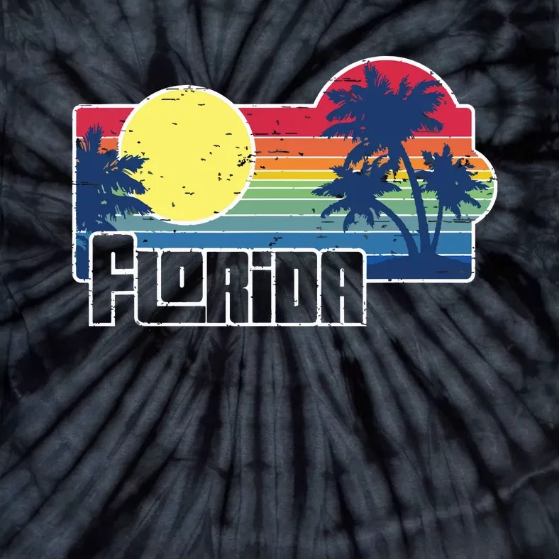 Florida The Sunshine State Florida Vacation Tie-Dye T-Shirt