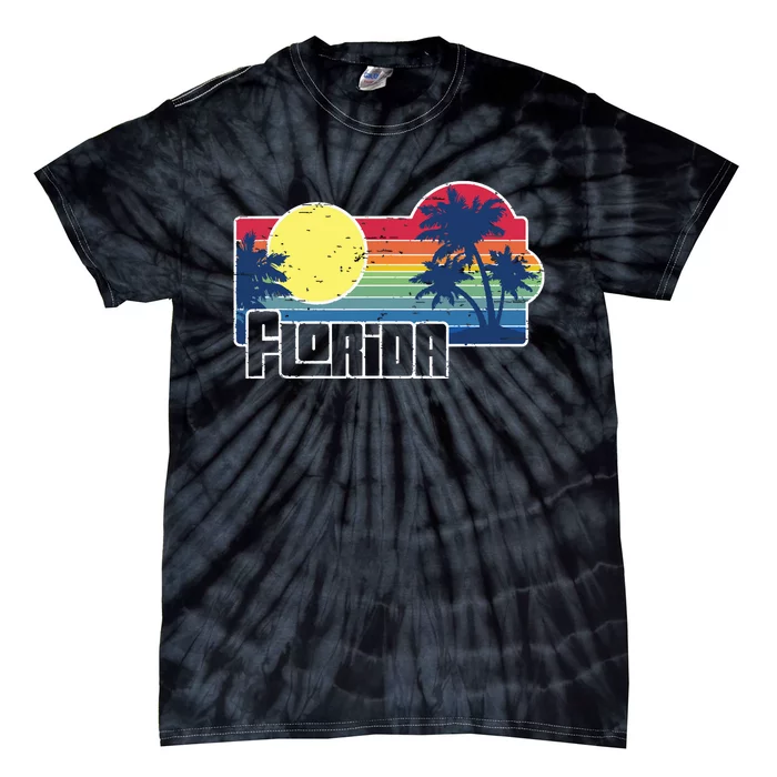 Florida The Sunshine State Florida Vacation Tie-Dye T-Shirt