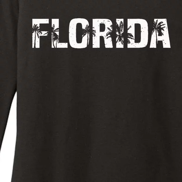 Florida The Sunshine State Womens CVC Long Sleeve Shirt