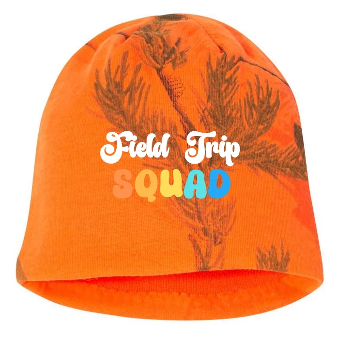 Field Trip Squad Leopard Field Day Games Kindergarten Long Sleeve Kati - Camo Knit Beanie