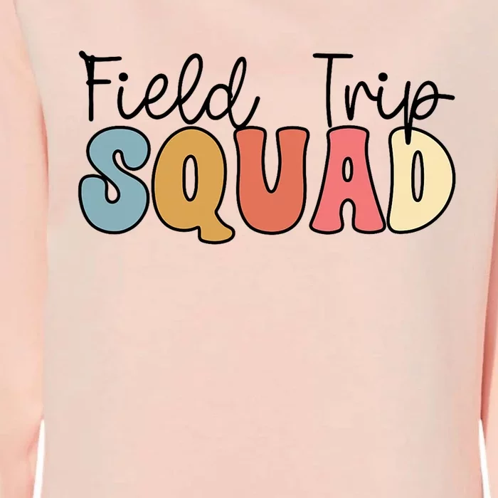 Field Trip squad leopard field day games kindergarten Womens California Wash Sweatshirt